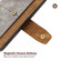 iPhone 13 Color Stitching Skin Feel Leather RFID Blocking Phone Case - Grey