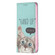 iPhone 13 Colored Drawing Pattern Invisible Magnetic Horizontal Flip PU Leather Case with Holder & Card Slots & Wallet - Cat