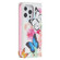 iPhone 13 Colored Drawing Pattern Invisible Magnetic Horizontal Flip PU Leather Case with Holder & Card Slots & Wallet - Two Butterflies