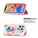 iPhone 13 Colored Drawing Pattern Invisible Magnetic Horizontal Flip PU Leather Case with Holder & Card Slots & Wallet - Two Butterflies