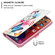 iPhone 13 Colored Drawing Pattern Invisible Magnetic Horizontal Flip PU Leather Case with Holder & Card Slots & Wallet - Two Butterflies