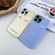 iPhone 13 Creative Edge Simple Smile Face Pattern TPU Hybrid PC Phone Case - Blue