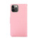 iPhone 13 Crystal Texture Horizontal Flip Leather Case with Holder & Card Slots & Wallet - Pink