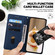 iPhone 13 Cute Cats RFID Leather Phone Case - Blue