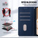 iPhone 13 Cute Cats RFID Leather Phone Case - Blue
