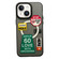 iPhone 13 Double-Layer Frosted IMD MagSafe Phone Case - Yellow Label Warning