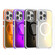 iPhone 13 Dual-Color Gradient Discolor MagSafe Phone Case - White