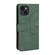 iPhone 13 Dual-color Splicing Horizontal Flip PU Leather Case with Holder & Card Slots & Wallet - Green