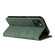 iPhone 13 Dual-color Splicing Horizontal Flip PU Leather Case with Holder & Card Slots & Wallet - Green