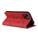iPhone 13 Dual-color Splicing Horizontal Flip PU Leather Case with Holder & Card Slots & Wallet - Red