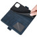 iPhone 13 Dual-side Magnetic Buckle Horizontal Flip Leather Case with Holder & Card Slots & Wallet - Dark Blue