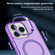 iPhone 13 Electroplated IMD Magsafe PC Hybrid TPU Phone Case - Purple