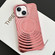 iPhone 13 Electroplating Wave MagSafe Phone Case - Pink