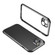 iPhone 13 Four Corners Shockproof Metal Frame Phone Case - Black