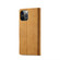 iPhone 13 Frosted Anti-theft Brush Horizontal Flip Leather Case with Holder & Card Slots & Wallet - Yellow