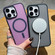 iPhone 13 Frosted Skin Feel MagSafe Phone Case - Dark Purple