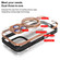 iPhone 13 Full Coverage Lens Film MagSafe Holder Transparent Phone Case - Grey+White