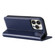 iPhone 13 GEBEI PU+TPU Horizontal Flip Protective Case with Holder & Card Slots - Blue