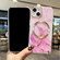 iPhone 13 Gilt Marble Magsafe Phone Case - Pink Purple