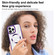 iPhone 13 Glaring CD Texture MagSafe Phone Case - Pink