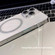 iPhone 13 Glitter Magnetic Ring Transparent MagSafe Phone Case - Transparent