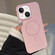 iPhone 13 Glitter MagSafe Thin Circle TPU Phone Case - Pink