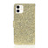 iPhone 13 Glitter Powder Horizontal Flip Leather Case with Card Slots & Holder & Lanyard - Gold