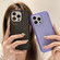 iPhone 13 Glitter Powder TPU Hybrid PC Phone Case - Translucent