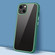 iPhone 13 Gorgeous Color Series PC + TPU Shockproof Protective Case - Dark Green