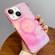 iPhone 13 Gradient MagSafe PC Hybrid TPU Phone Case - Pink