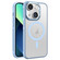 iPhone 13 Hardware Side Cooling Skin Feel Frosted Metal Lens Frame MagSafe Phone Case - Sky Blue