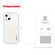 iPhone 13 Hat-Prince ENKAY Clear TPU Shockproof Soft Case Drop Protection Cover + Clear HD Tempered Glass Protector Film