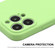 iPhone 13 Hat-Prince ENKAY Liquid Silicone Shockproof Protective Case Cover - Light Green