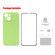 iPhone 13 Hat-Prince ENKAY Liquid Silicone Shockproof Protective Case Drop Protection Cover + Full Coverage Tempered Glass Protector Film - Dark Green