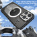 iPhone 13 Heat Dissipation Aromatherapy MagSafe Holder Phone Case - Silver