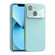 iPhone 13 Large Window Acrylic Lens Film + Liquid Silicone Full Coverage Phone Case - Sky Blue