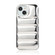 iPhone 13 Laser Aurora Down Jacket All-inclusive Phone Case - Silver