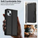 iPhone 13 LC.IMEEKE L2 Series Detachable Magsafe PU Phone Case with Lanyard - Black