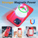 iPhone 13 Liquid Silicone MagSafe Magnetic Phone Case with Ring Holder - Red