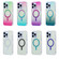 iPhone 13 Magic Diamond Blu-ray MagSafe Phone Case - Purple Blue Gradient