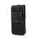 iPhone 13 Magnetic Oxford Cloth Hanging Waist Phone Leather Case 5.8-6.1 inch Smartphones - Black