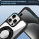 iPhone 13 MagSafe Acrylic Hybrid TPU Phone Case with Holder - Black