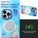 iPhone 13 MagSafe Magnetic Ink Phone Case - Pink Purple