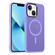 iPhone 13 MagSafe Magnetic Skin Feel Frosted Phone Case - Light Purple