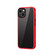 iPhone 13 Ming Shield Hybrid Frosted Transparent PC + TPU Scratchproof Shockproof Case - Red