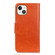 iPhone 13 Nappa Texture Horizontal Flip Leather Case with Holder & Card Slots & Wallet - Orange