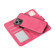 iPhone 13 Retro 2 in 1 Detachable Horizontal Flip Leather Case with Card Slots & Wallet - Pink