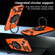 iPhone 13 Rotating Magnetic Holder Phone Case - Orange