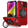 iPhone 13 Rotating Magnetic Holder Phone Case - Red