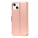 iPhone 13 Shockproof PU + TPU Leather Case with Card Slots & Holder & Photo Frame & Wallet - Rose Gold